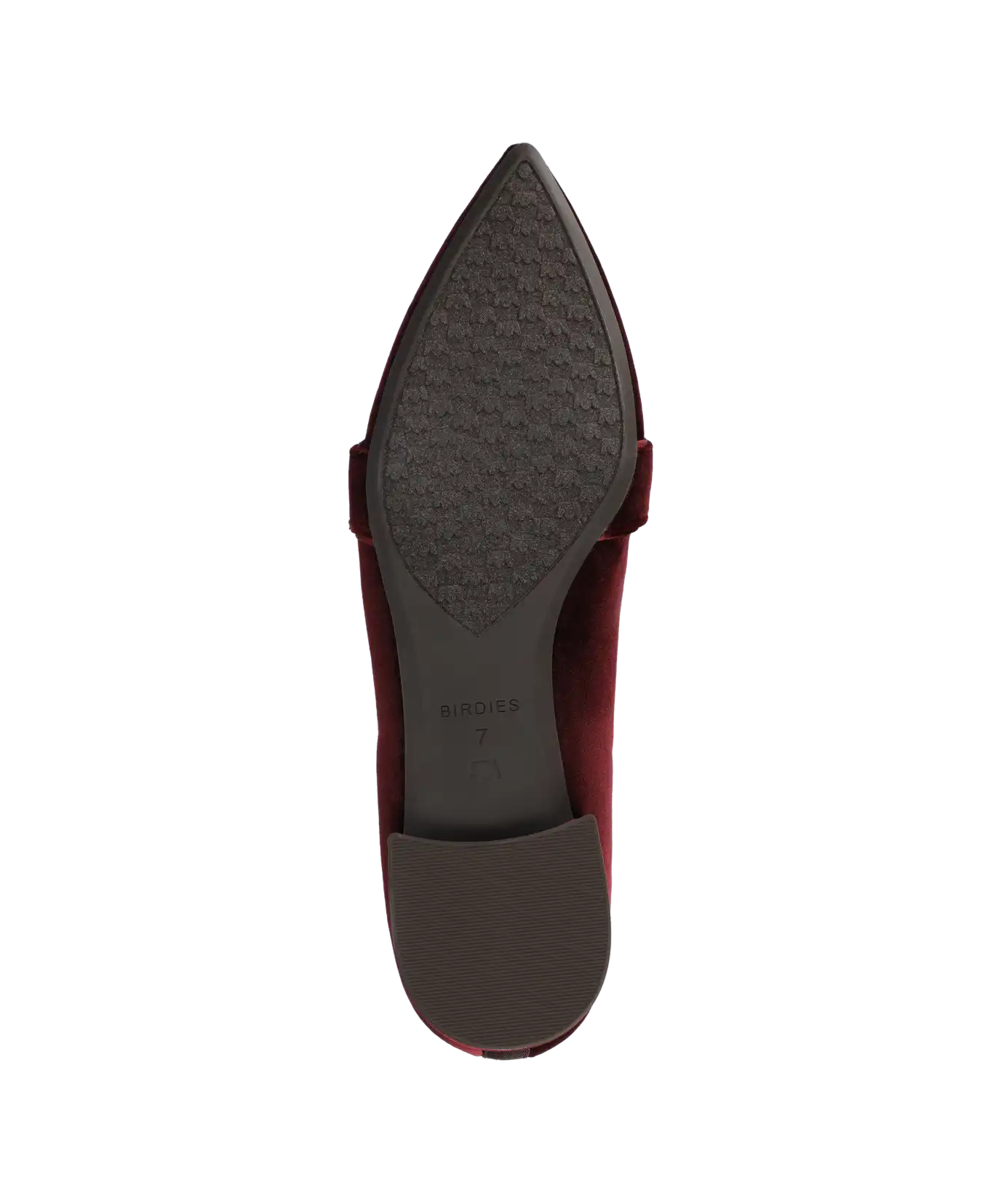 The Sparrow Loafer - Burgundy Velvet