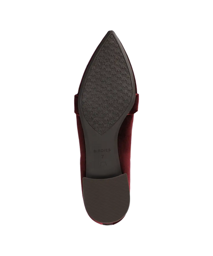The Sparrow Loafer - Burgundy Velvet