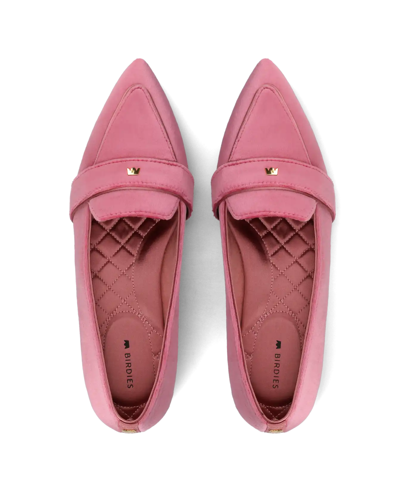 The Sparrow Loafer - Rose Velvet
