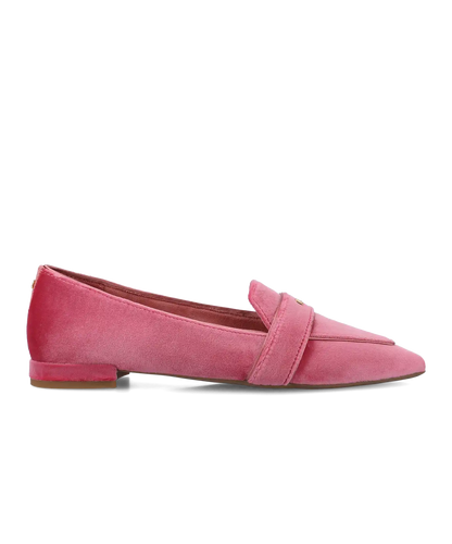 The Sparrow Loafer - Rose Velvet