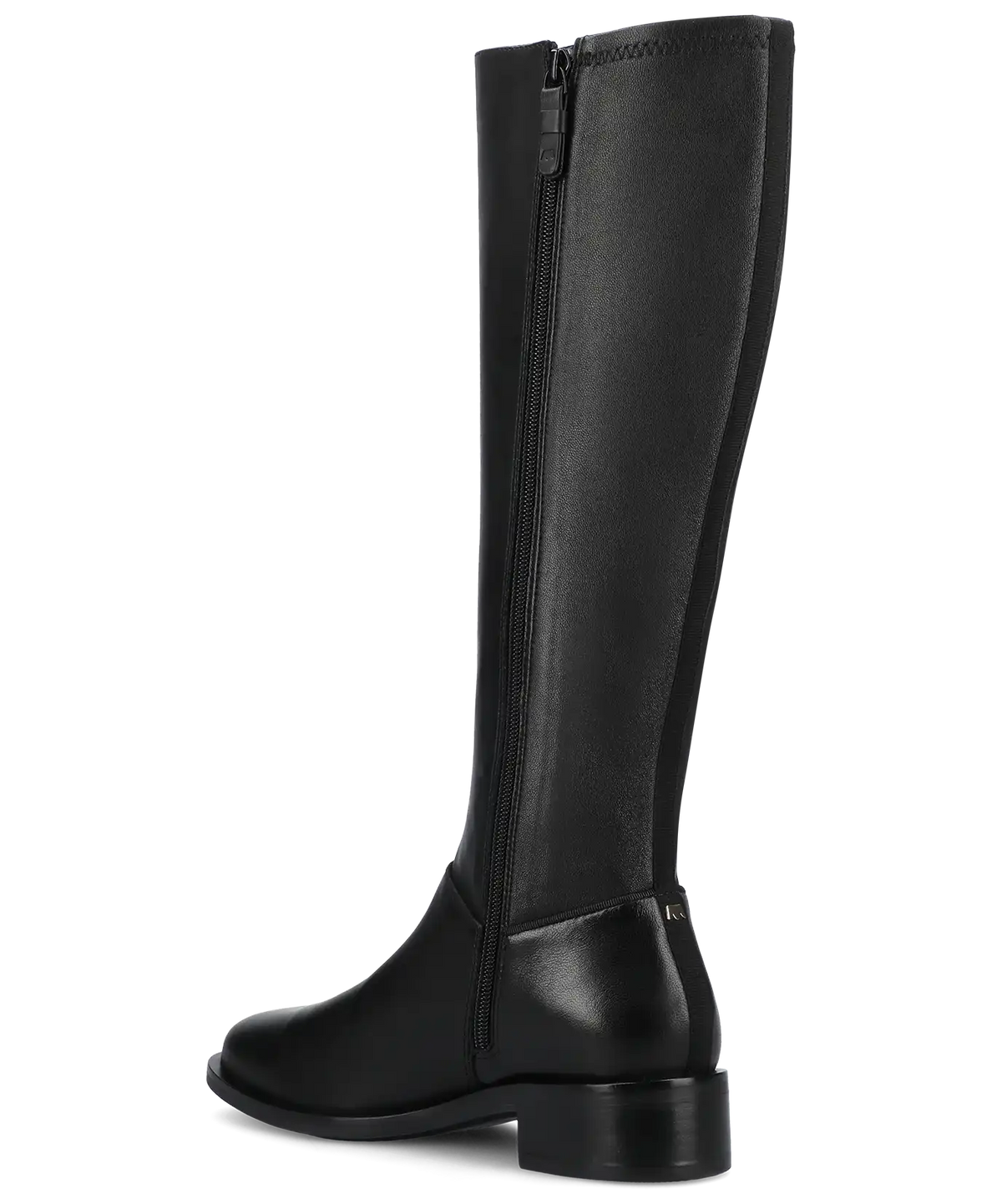 The Starling Tall Boot - Black Leather