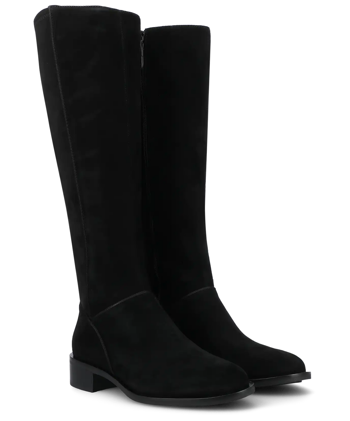 The Starling Tall Boot - Black Suede