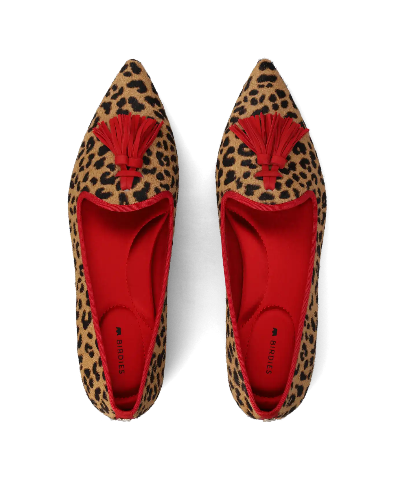 The Starfinch 15 Tassel - Leopardprint Haircalf