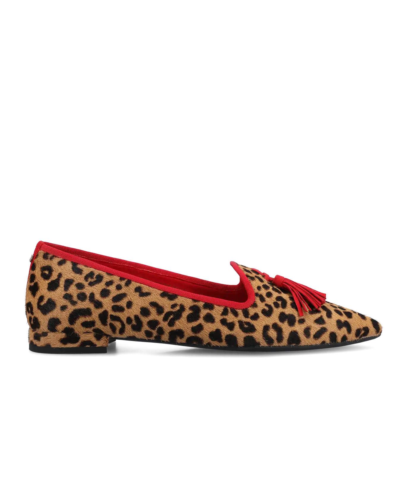 The Starfinch 15 Tassel - Leopardprint Haircalf