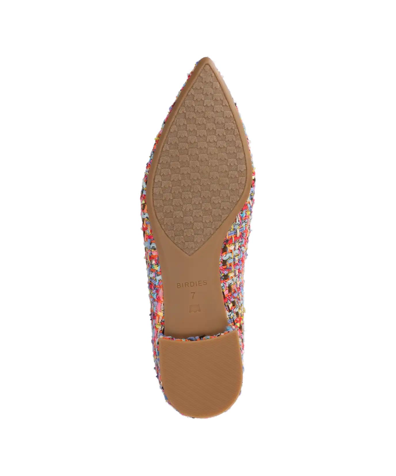 The Starfinch 15 Tassel - Pink Multi Tweed