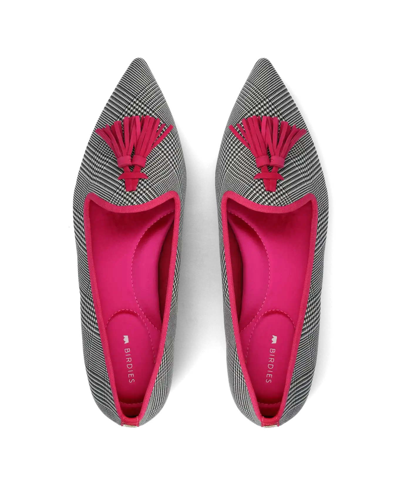 The Starfinch 15 Tassel - Two Tone Plaid