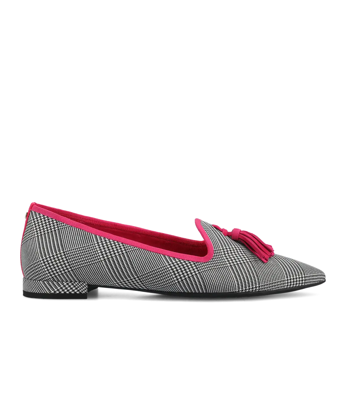 The Starfinch 15 Tassel - Two Tone Plaid
