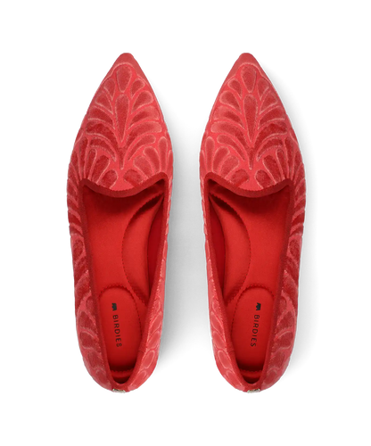 The Starfinch 15 Embroidery - Flame Velvet