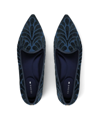 The Starfinch 15 Embroidery - Ocean Velvet