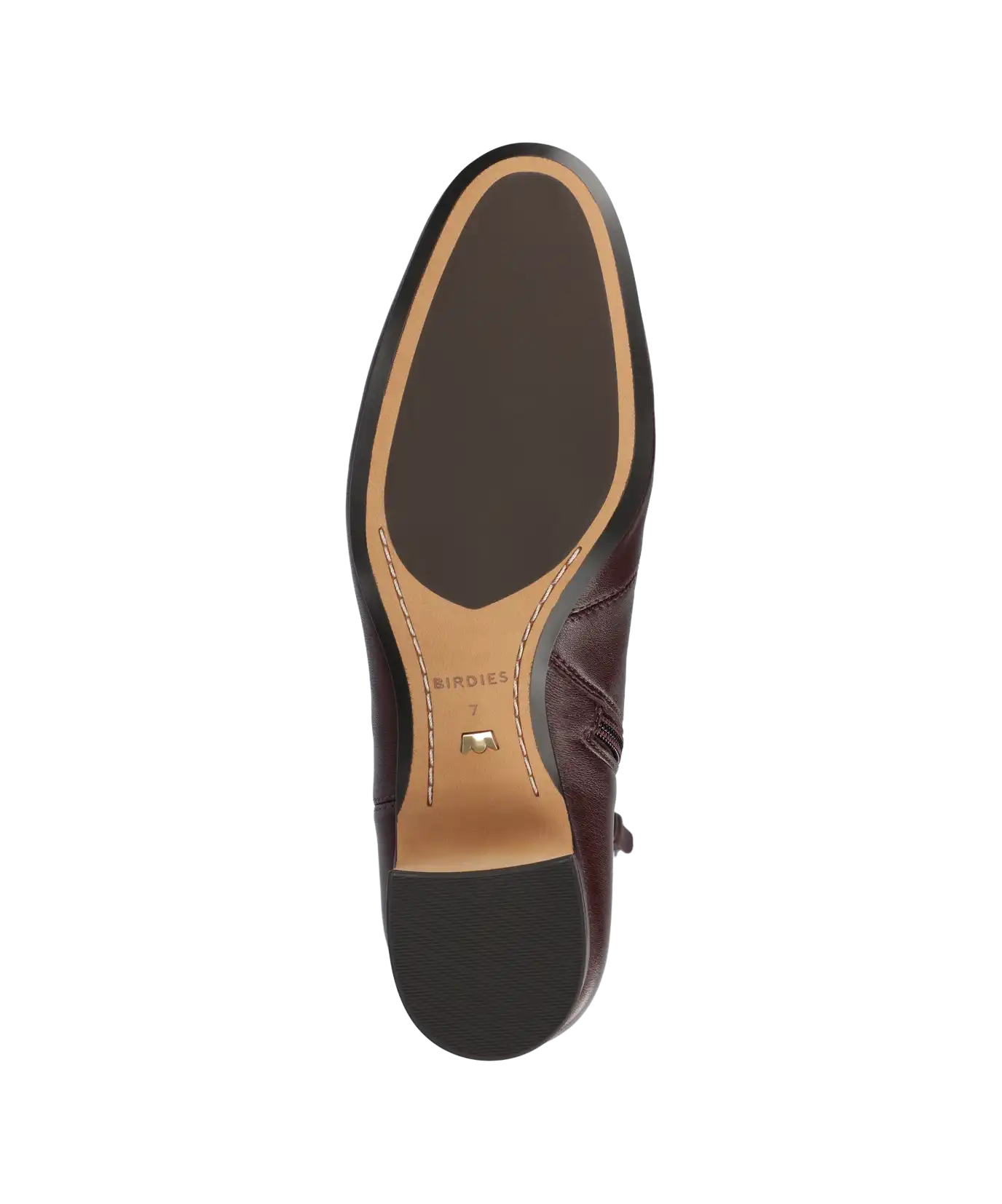 The Starling 50 Bootie - Burgundy Stretch Leather