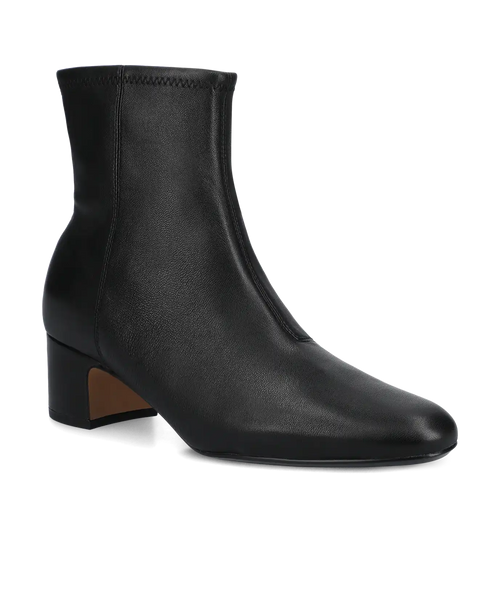 The Starling 50 Bootie - Black Stretch Leather