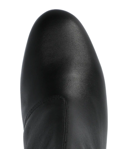 The Starling 50 Bootie - Black Stretch Leather