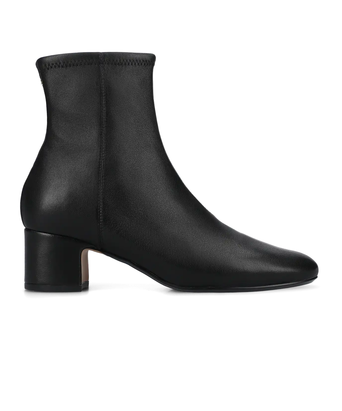 The Starling 50 Bootie - Black Stretch Leather