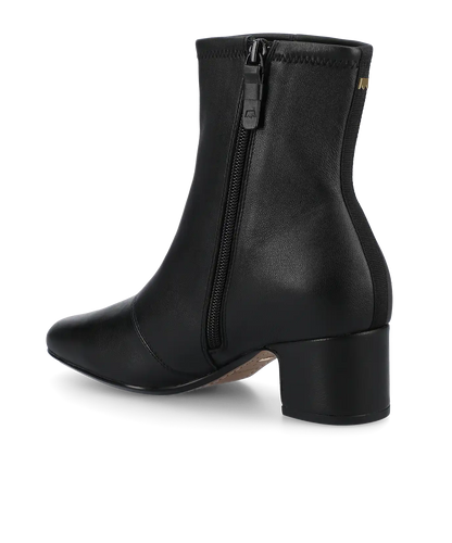 The Starling 50 Bootie - Black Stretch Leather