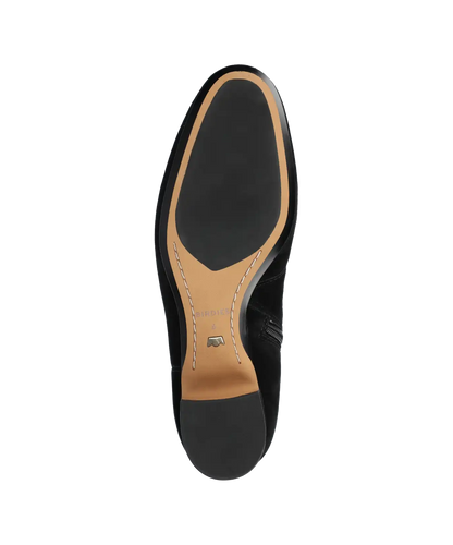 The Starling 50 Bootie - Black Stretch Suede