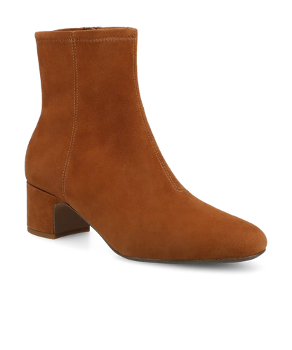 The Starling 50 Bootie - Tan Stretch Suede