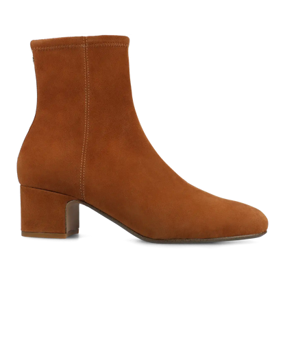 The Starling 50 Bootie - Tan Stretch Suede