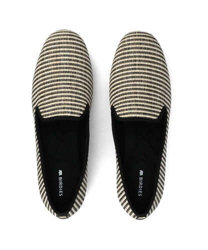 The Starling - Black/Off White Two Tone Raffia