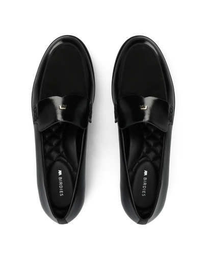 The Starling 20 Loafer - Black Licorice Leather