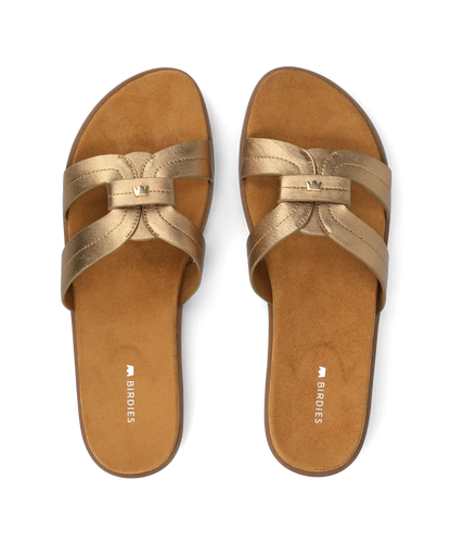 The Sunbird Icon - Gold Leather
