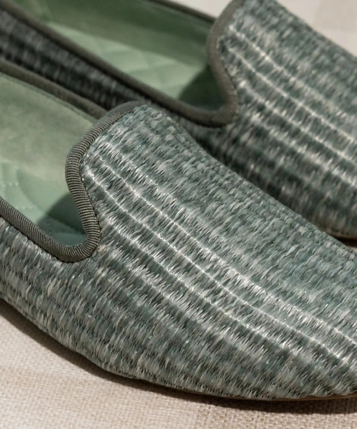 The Starling - Seafoam Raffia