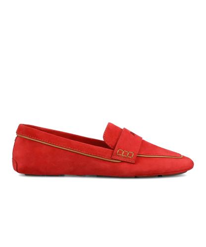 The Vesper Driver - Red Suede